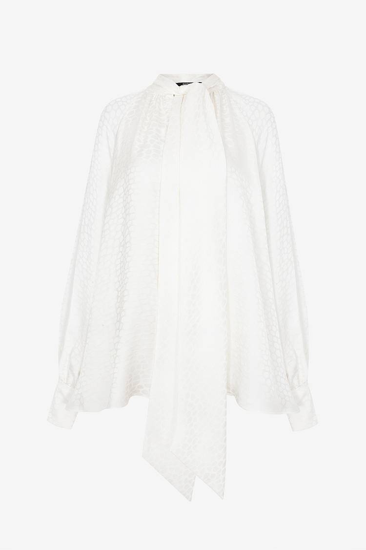 Sly 010 Geknöpfte Schluppenbluse