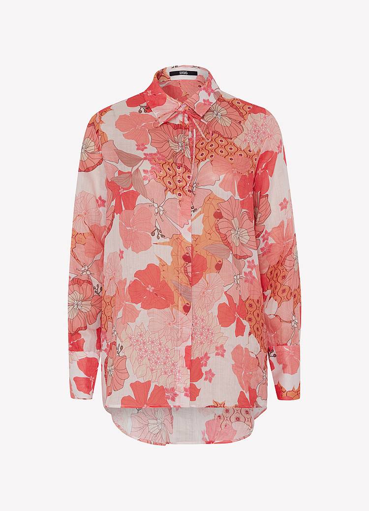 Sly 010 Geknöpfte Schluppenbluse