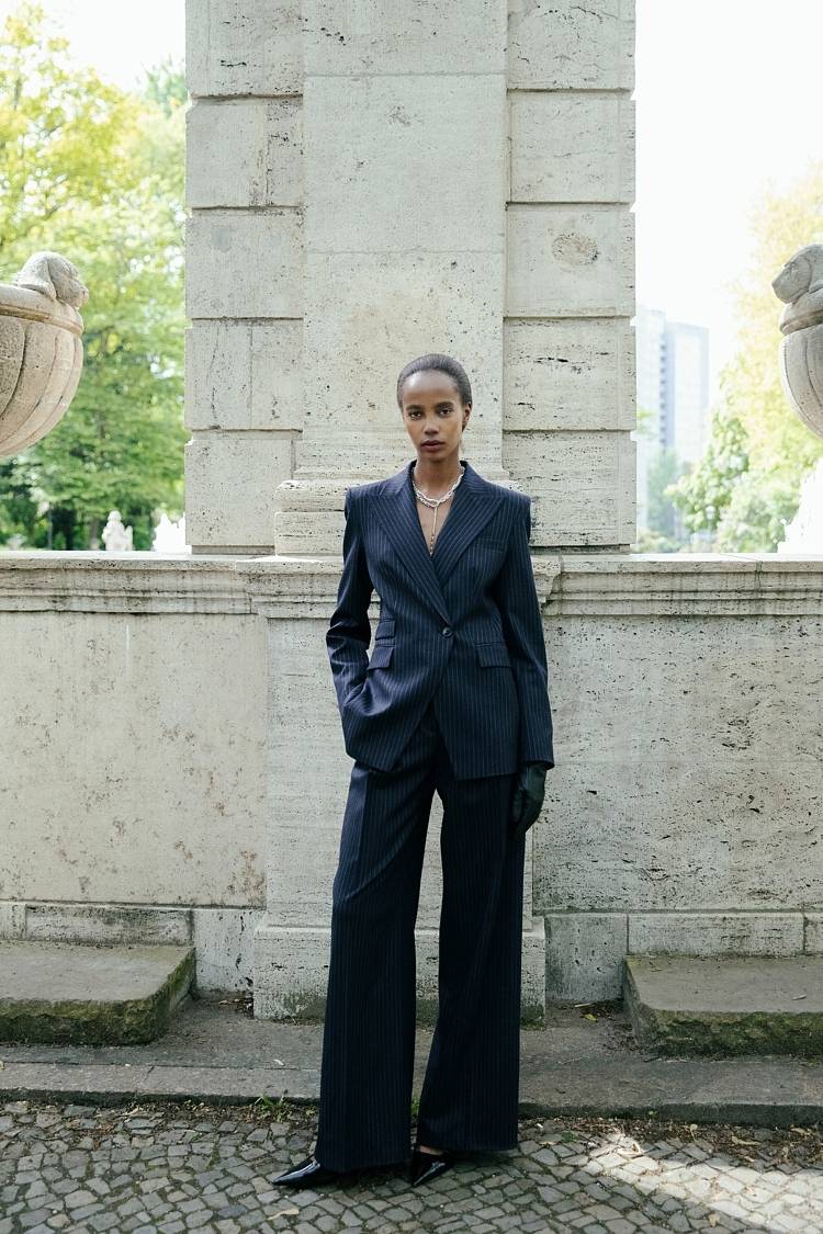 Sly 010 Gerade Hose Mit Bundfalte