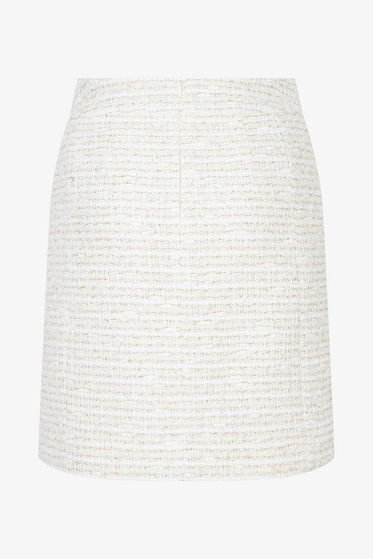 Sly 010 Hoch Taillierter Tweed-Minirock