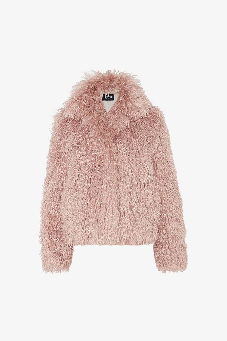 Sly 010 Kastige Faux-Fur Jacke