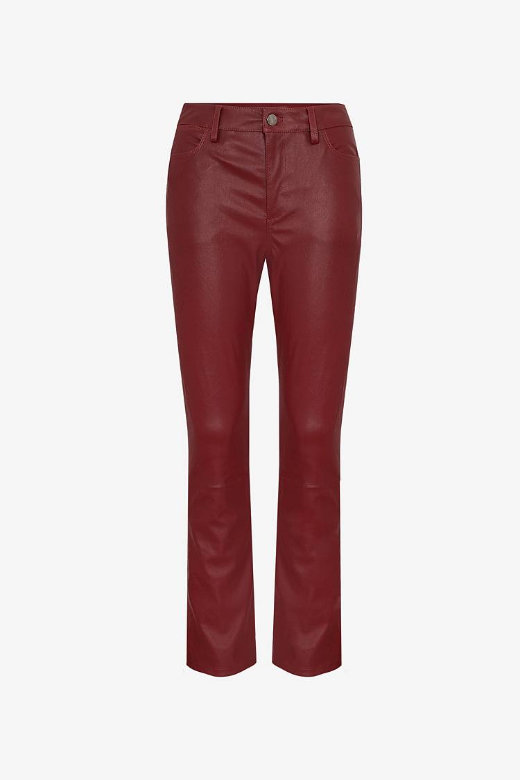 Sly 010 Klassische Hose aus Nappa Leder