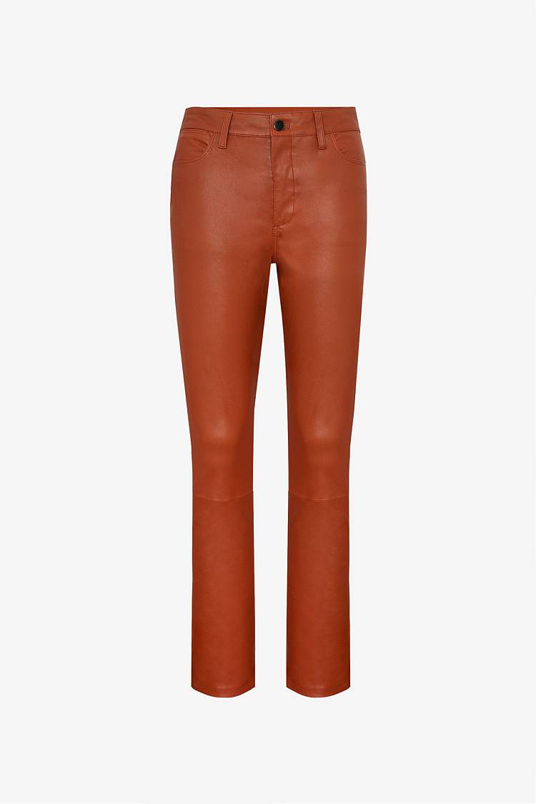 Sly 010 Klassische Hose aus Nappa Leder