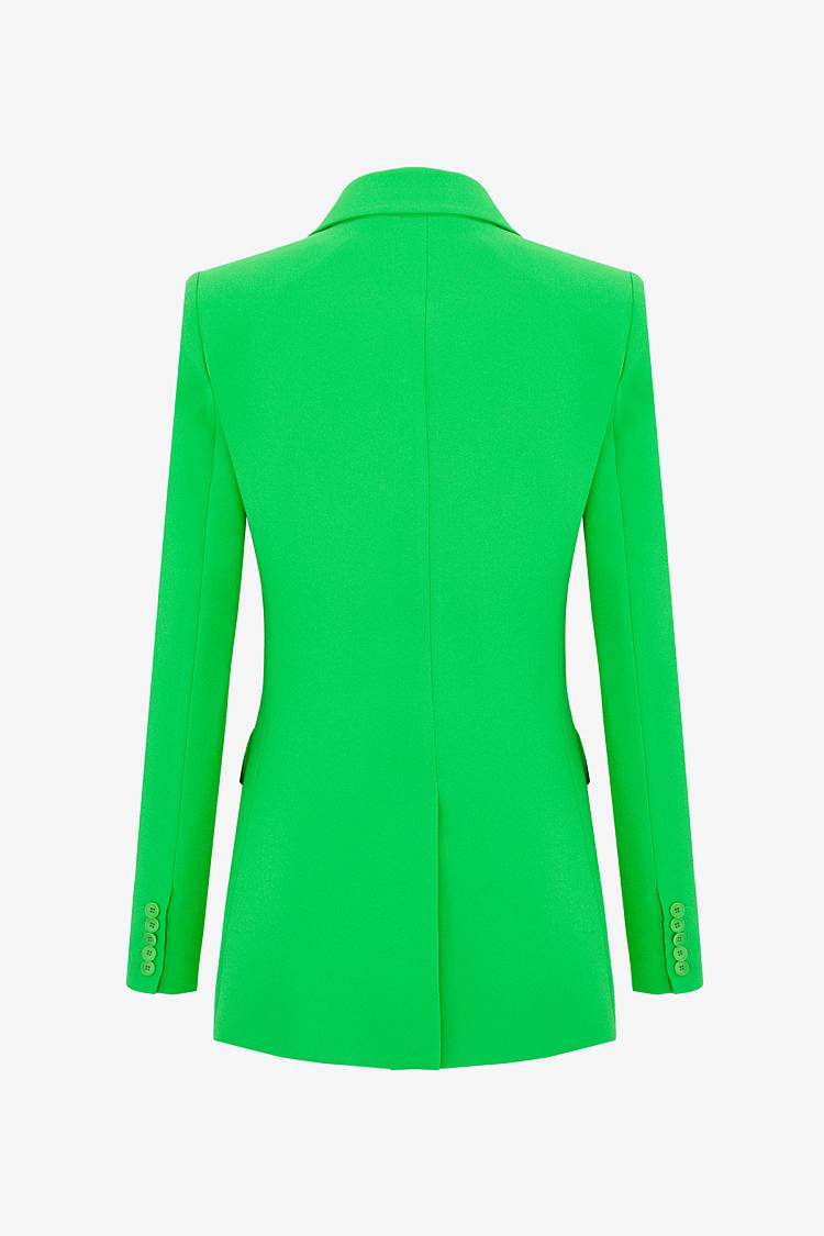 Sly 010 Klassischer Blazer Aus Crêpe-envers-Satin