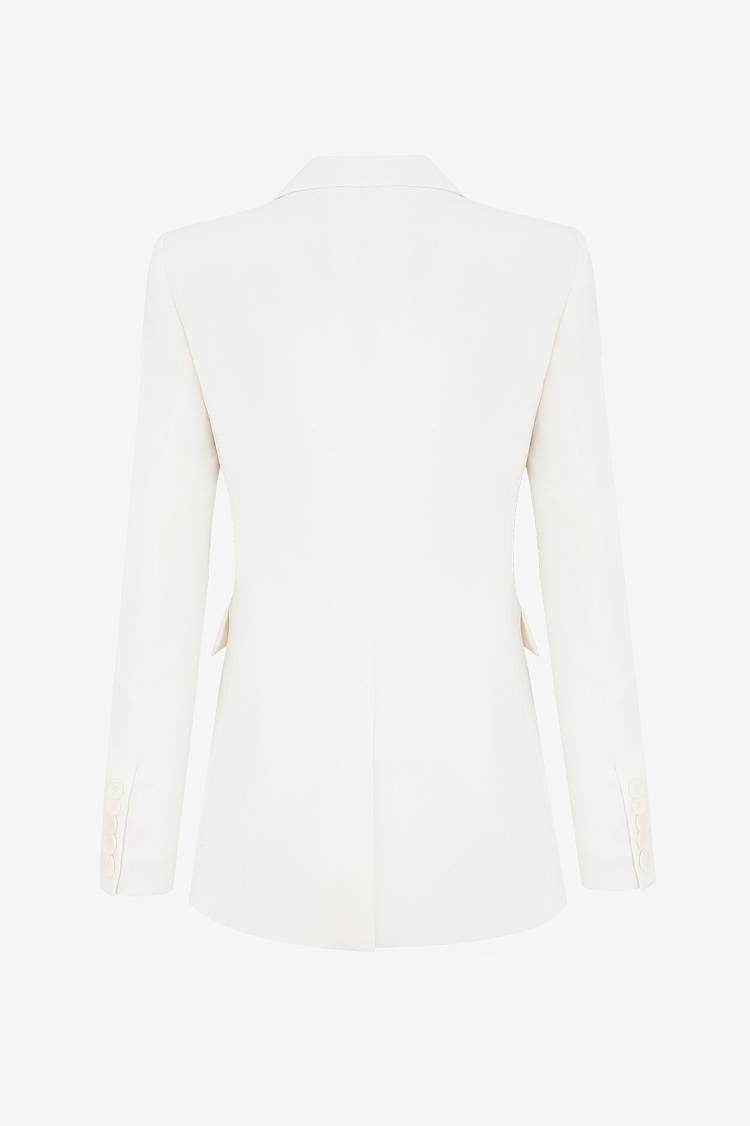 Sly 010 Klassischer Blazer Aus Crêpe-envers-Satin