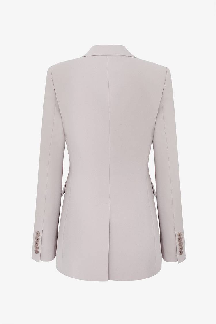 Sly 010 Klassischer Blazer Aus Crêpe-envers-Satin