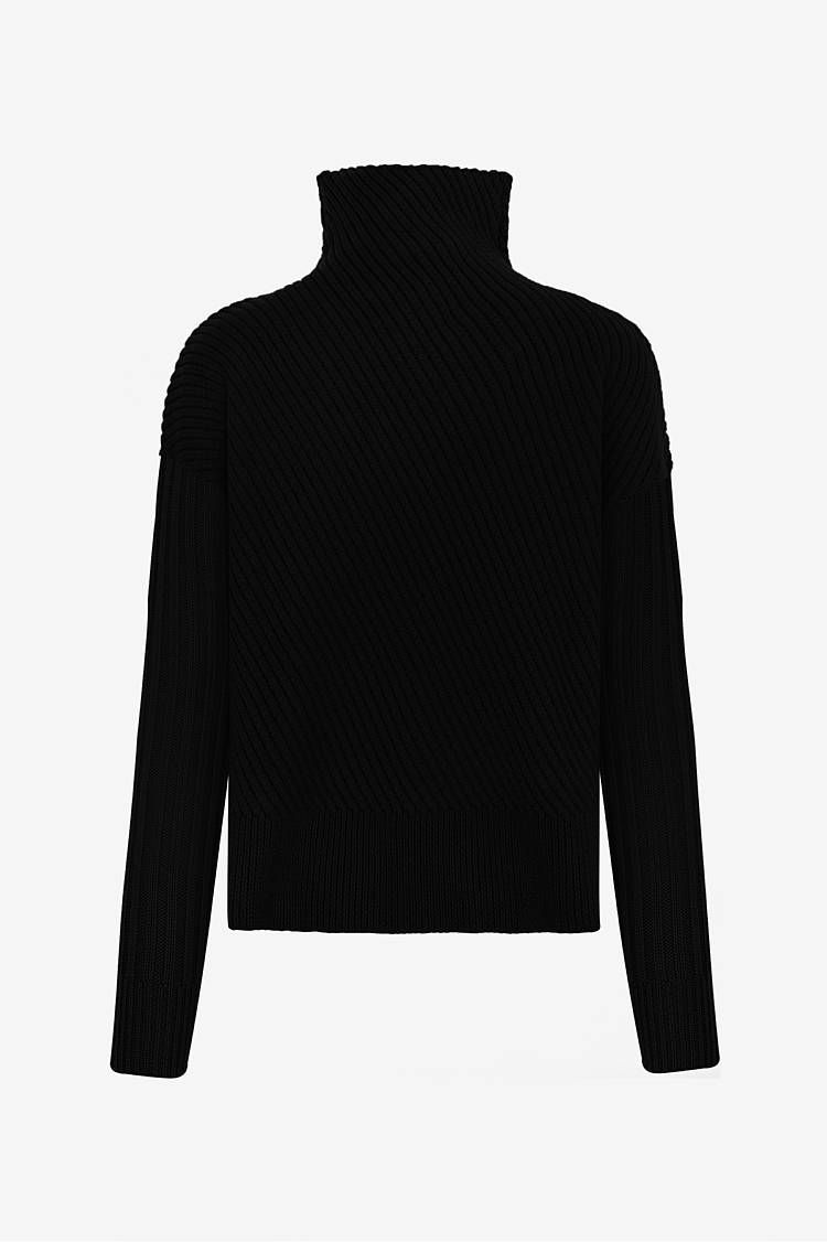 Sly 010 **Klassischer Pullover Mit Stehkragen**