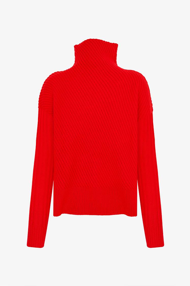 Sly 010 **Klassischer Pullover Mit Stehkragen**