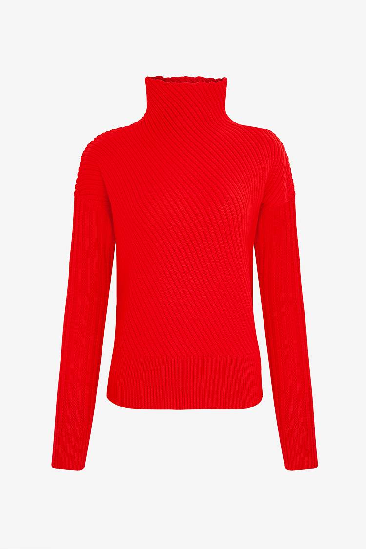 Sly 010 **Klassischer Pullover mit Stehkragen**