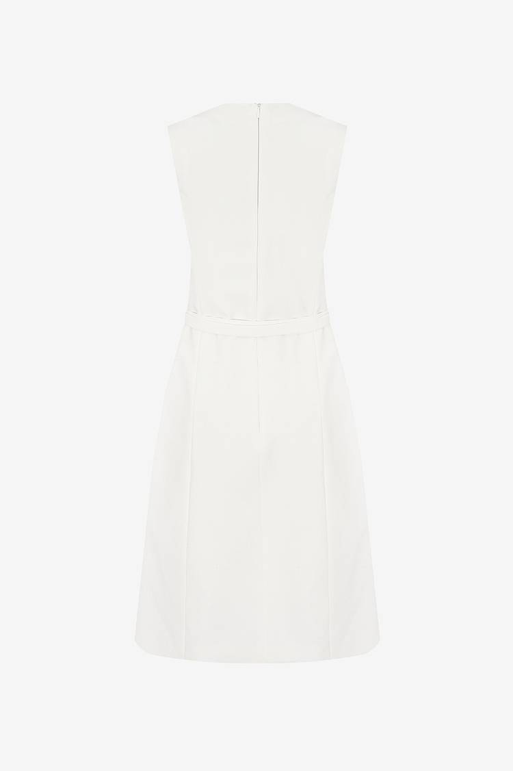 Sly 010 Kleid Aus Baumwolle Mit Taillierungsgurt