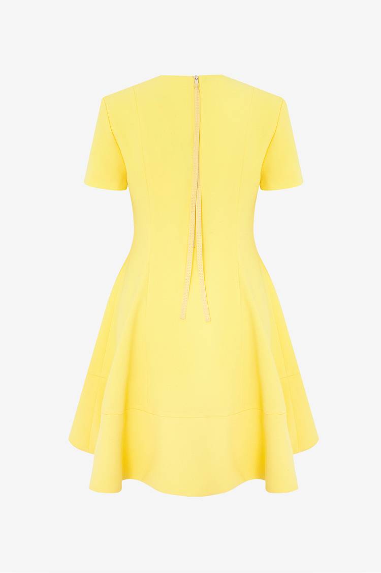 Sly 010 Kleid Aus Crêpe-envers-Satin