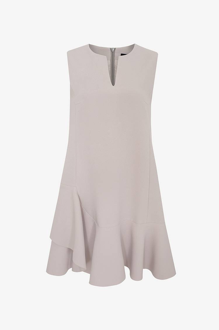 Sly 010 Kleid Aus Crêpe-envers-Satin