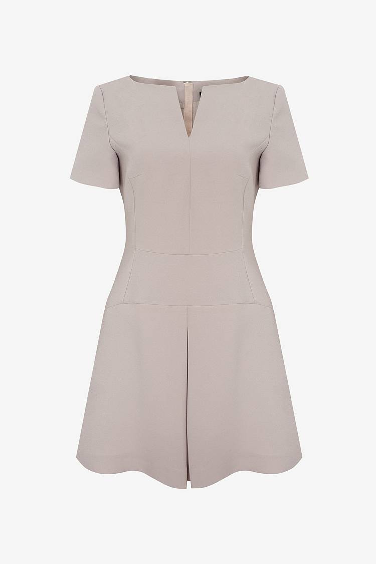 Sly 010 Kurzärmliges Kleid aus Baumwollgemisch