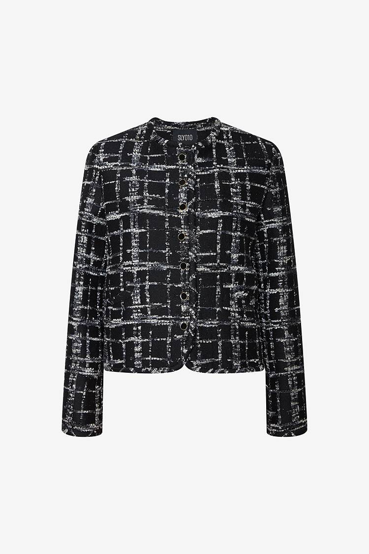 Sly 010 Kurze Tweed-Jacke