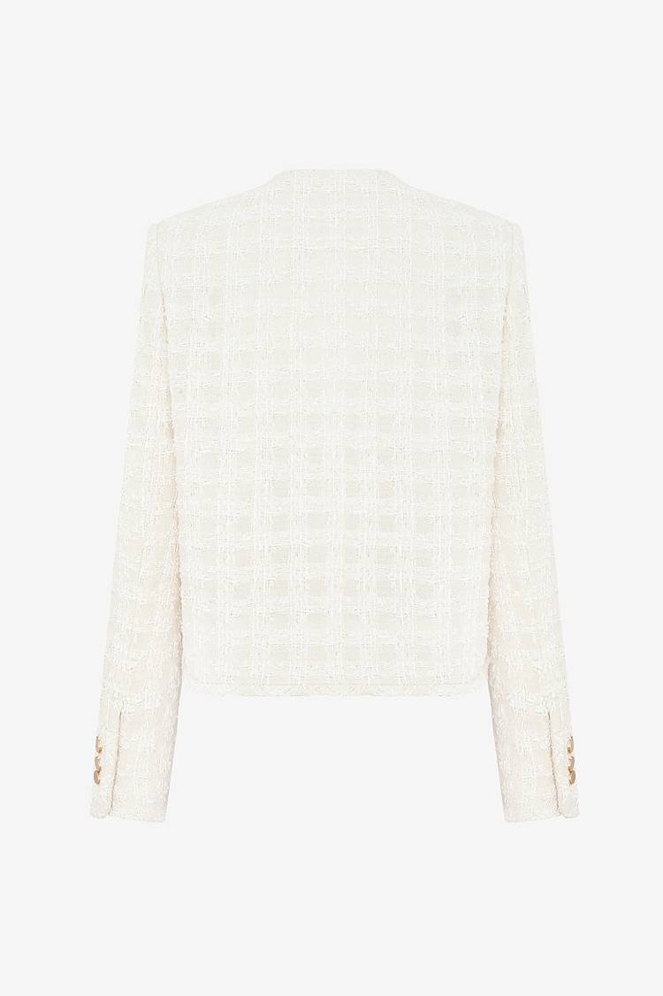 Sly 010 Kurze Tweed-Jacke