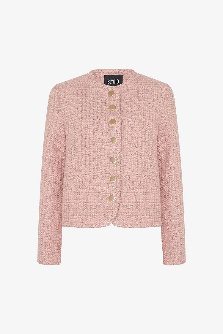 Sly 010 Kurze Tweed-Jacke