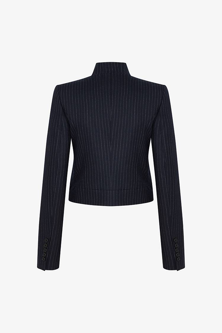 Sly 010 Kurze Wolljacke Mit Pattentaschen