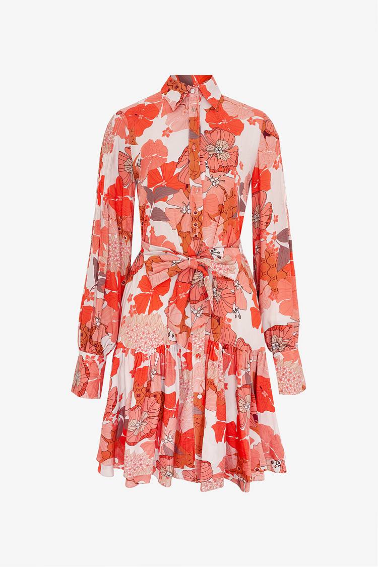 Sly 010 Kurzes Hemdblusenkleid