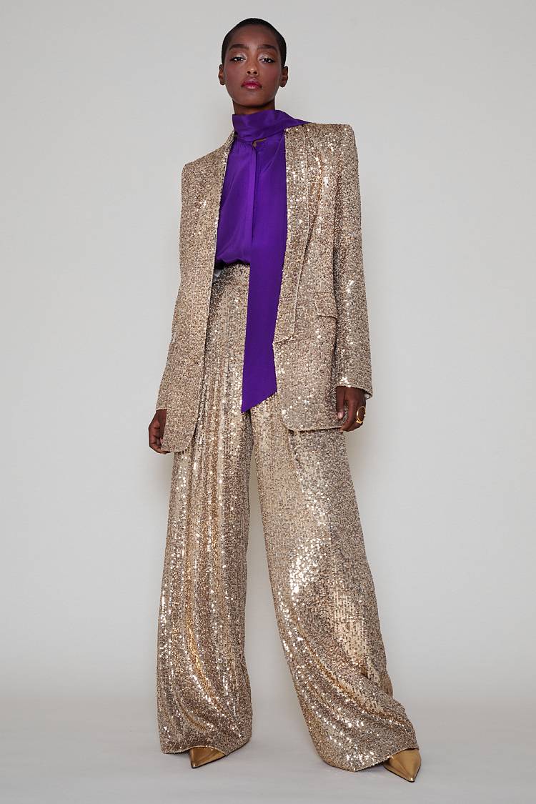 Sly 010 Lang Geschnittener Knopfloser Blazer