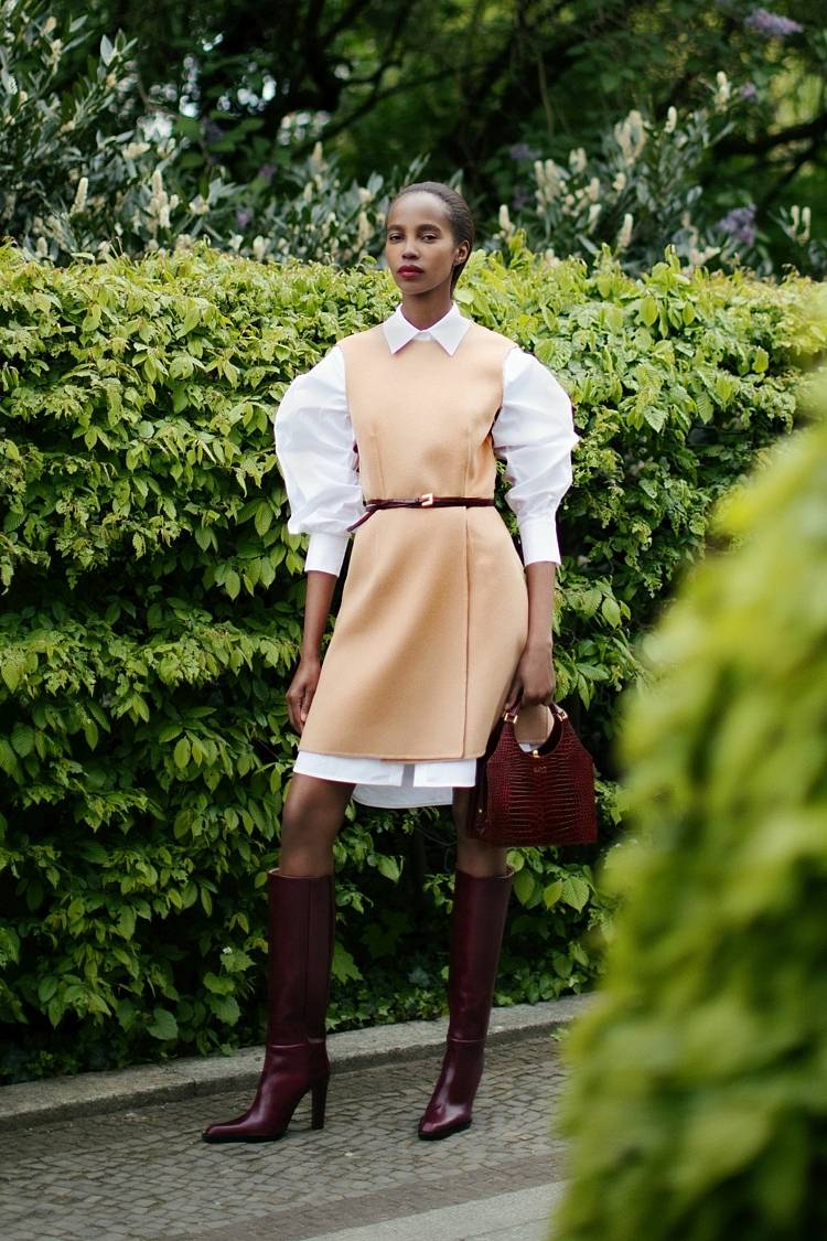 Sly 010 Lange Taillierte Bluse