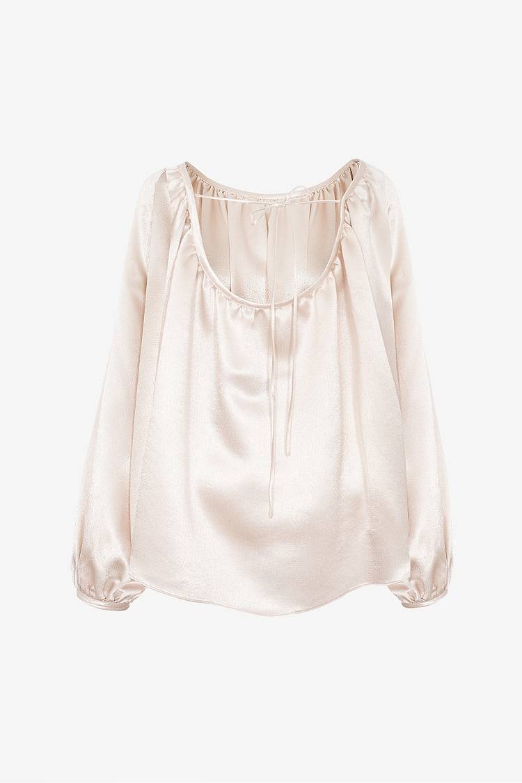 Sly 010 Locker Geschnittene Bluse Aus Viskose