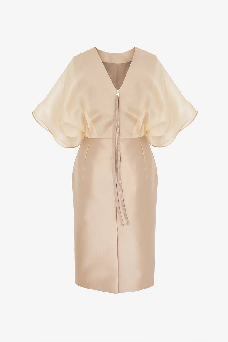 Sly 010 Luftiges Hochzeitskleid Aus Seidentaft