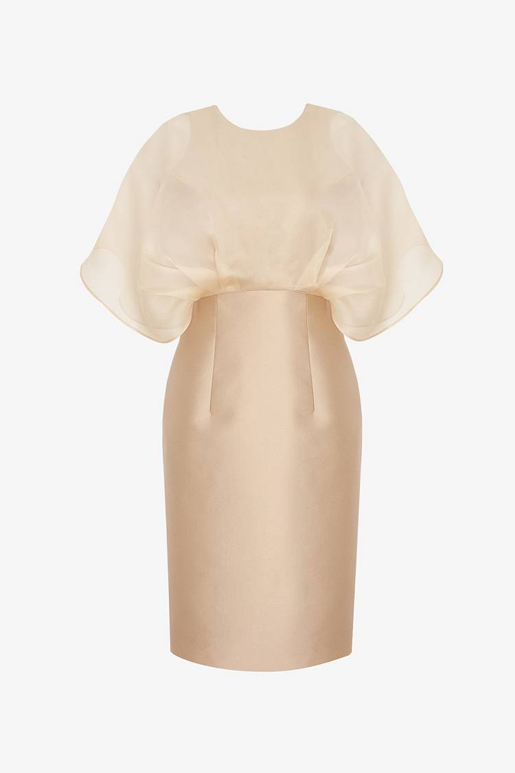 Sly 010 Luftiges Hochzeitskleid aus Seidentaft