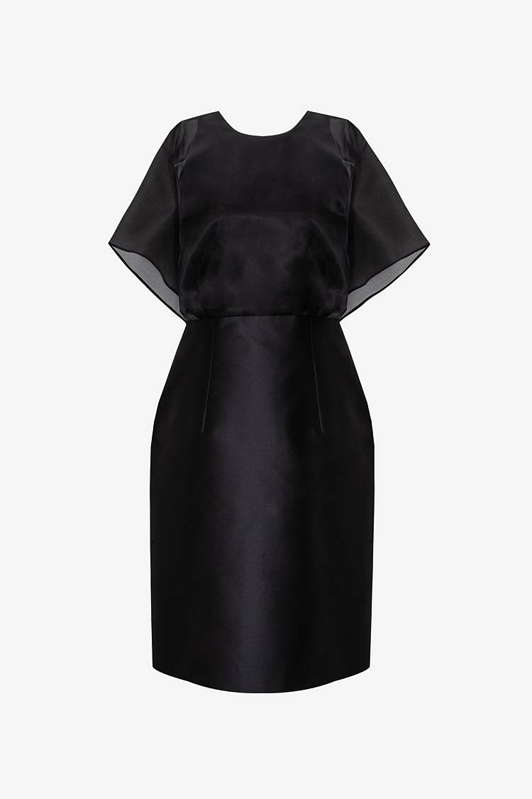 Sly 010 Luftiges Kleid aus Seidentaft