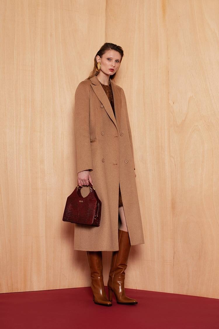 Sly 010 Maria Bag Aus Leder Mit Kroko-Prägung