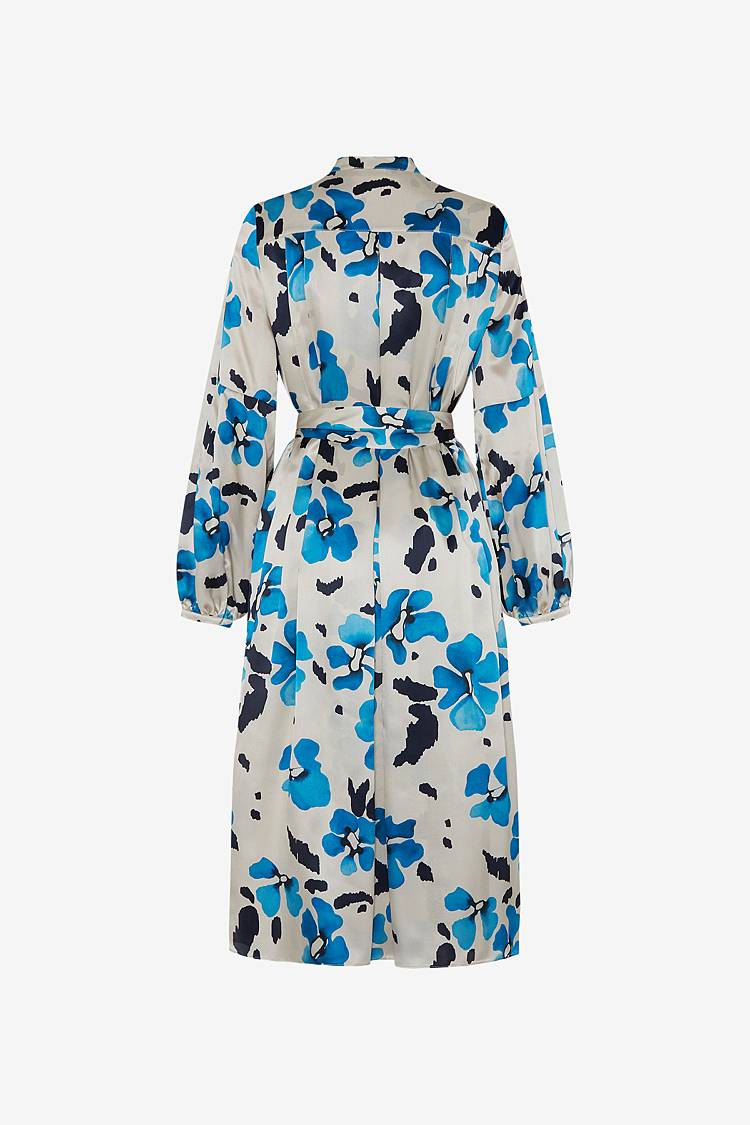 Sly 010 Midikleid Aus Seide