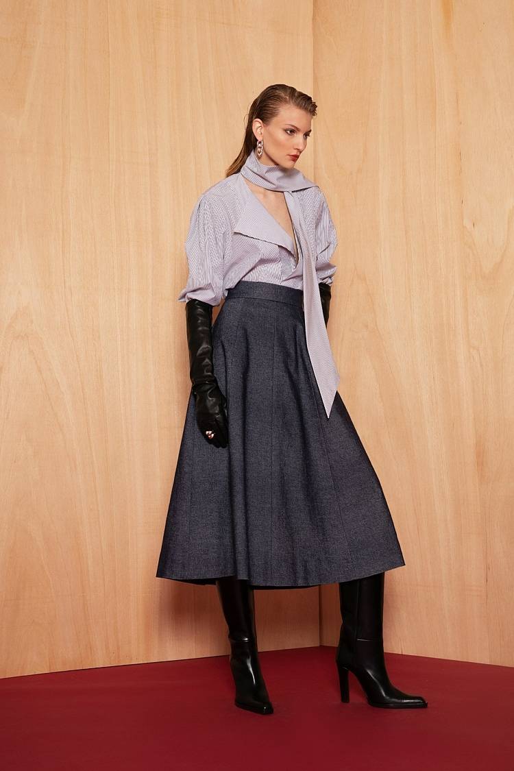 Sly 010 Midirock Aus Denim