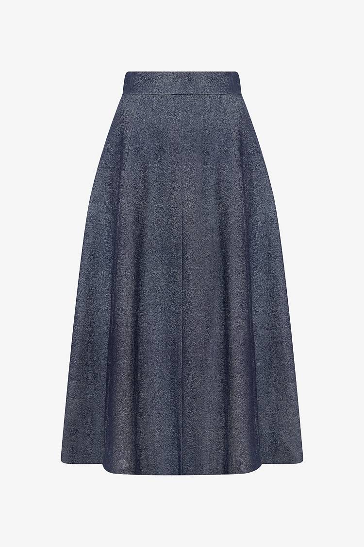 Sly 010 Midirock aus Denim