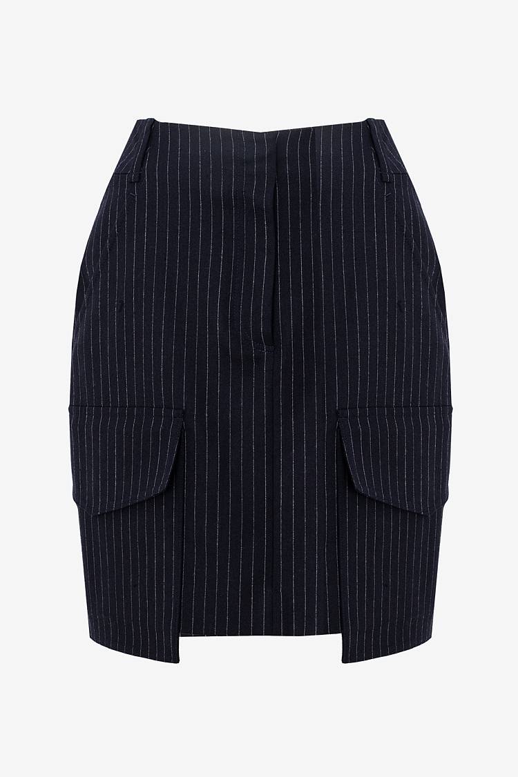 Sly 010 Minirock mit Nadelstreifen