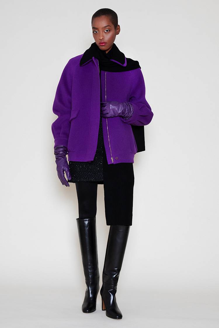 Sly 010 Oversize Blouson Aus Wollgemisch