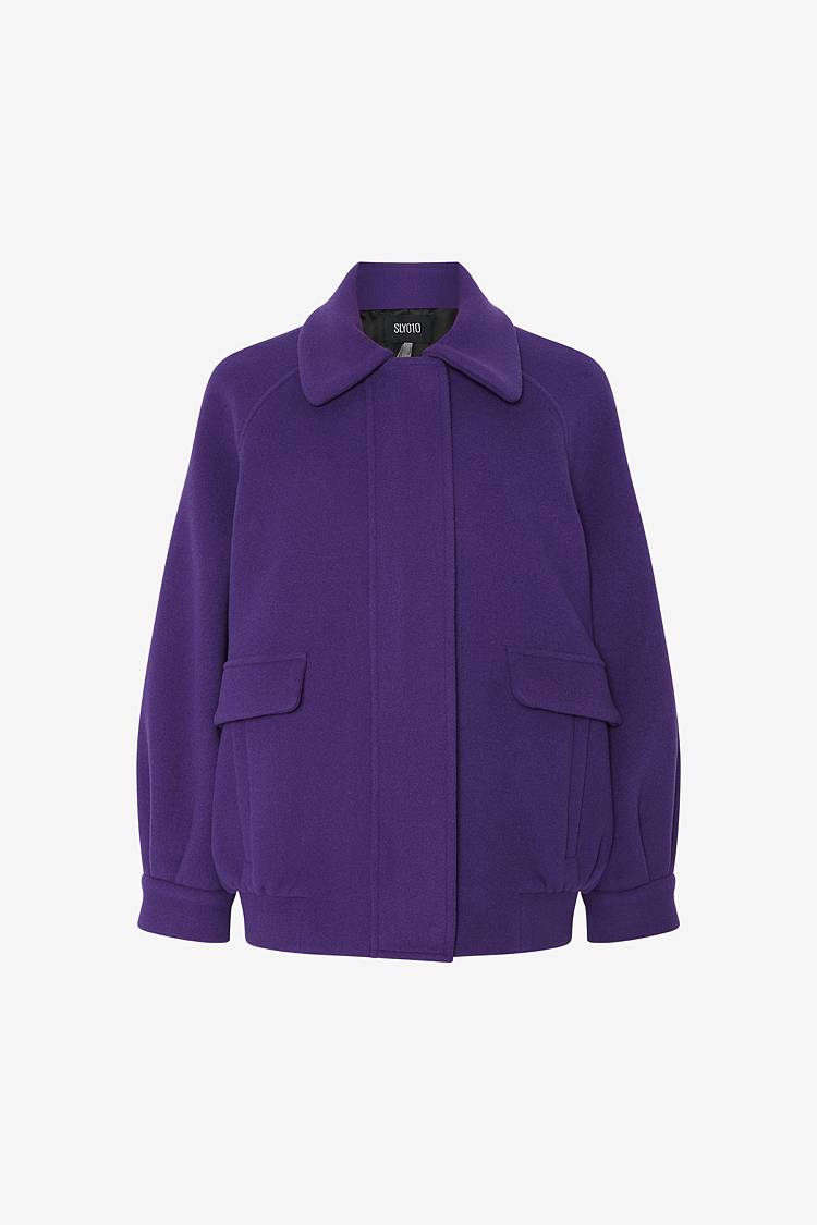 Sly 010 Oversize Blouson Aus Wollgemisch