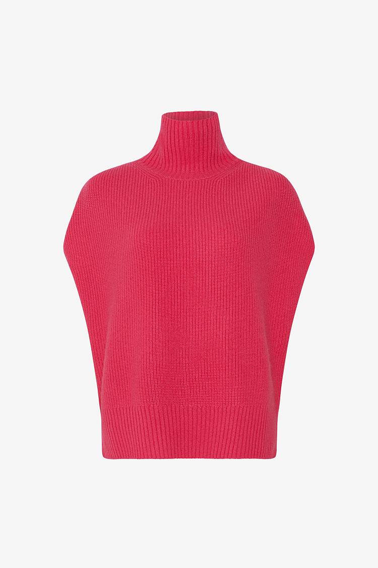 Sly 010 Pullunder aus Cashmere mit Rollkragen