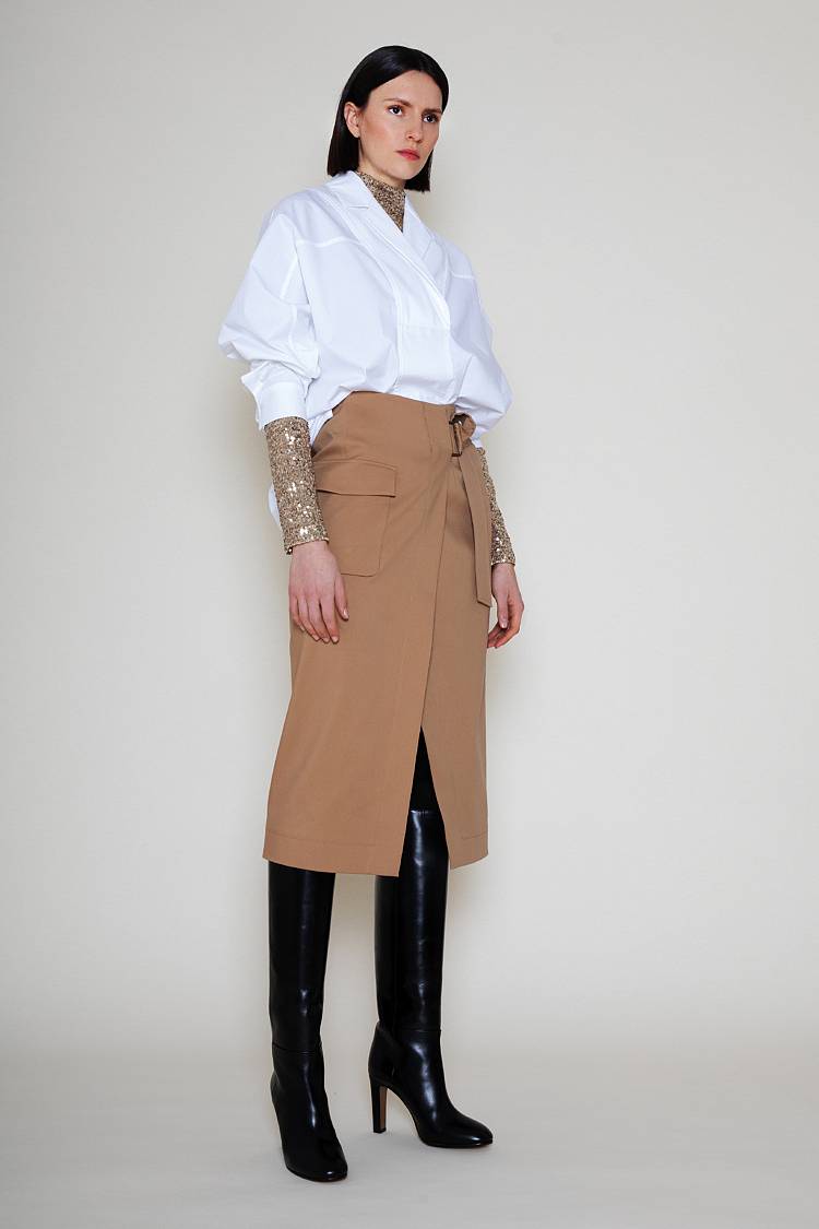 Sly 010 Rock in Doppelware mit Wickeloptik