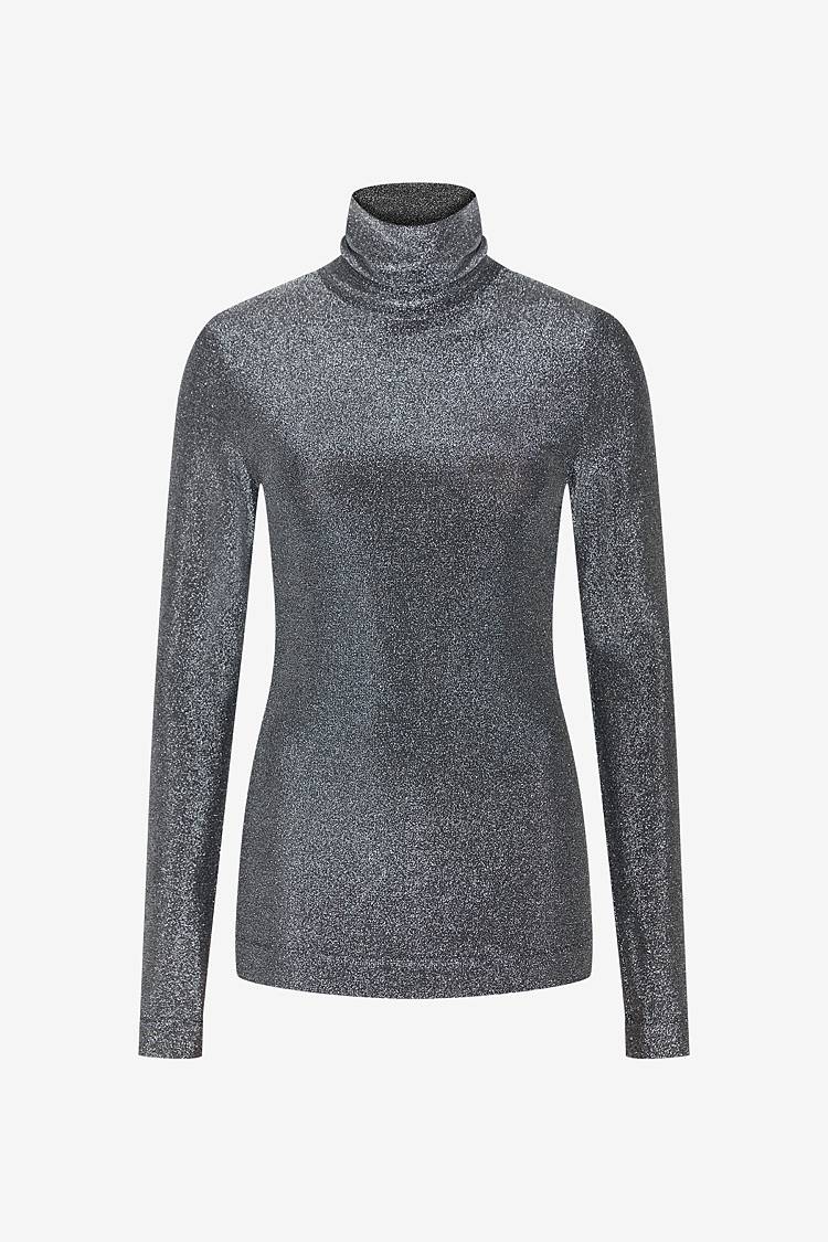 Sly 010 Rollkragenpullover aus Lurex