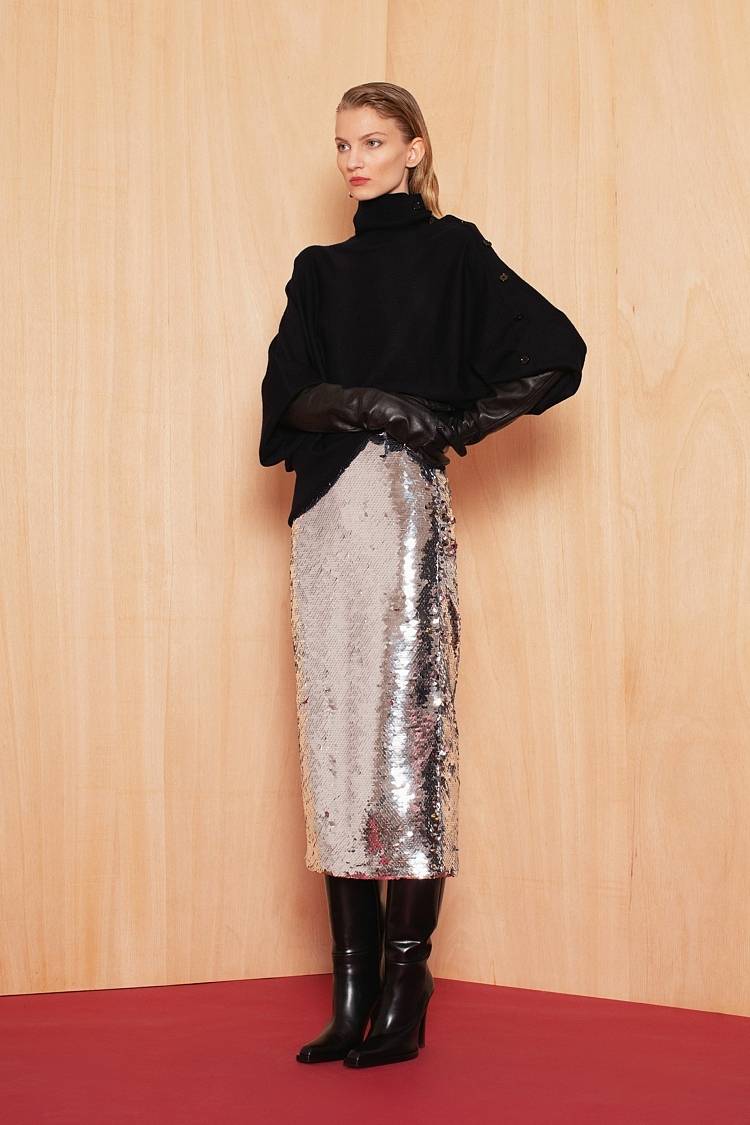 Sly 010 Rollkragenpullover Mit Zierknöpfen