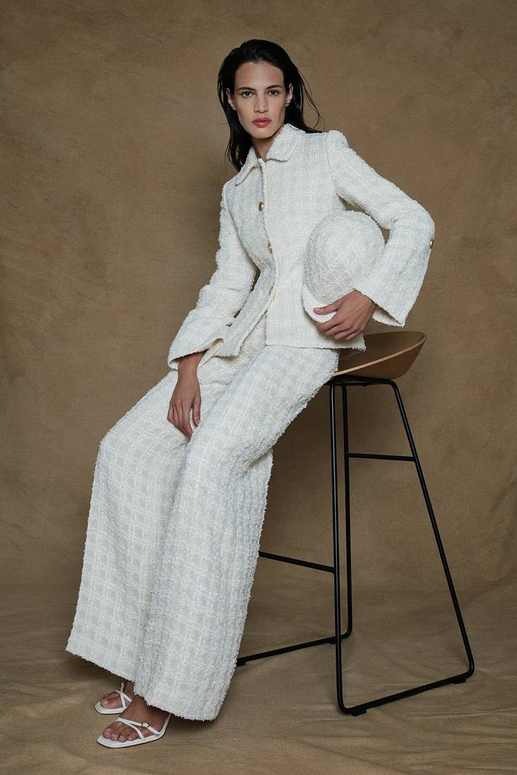 Sly 010 Schlaghose Aus Tweed