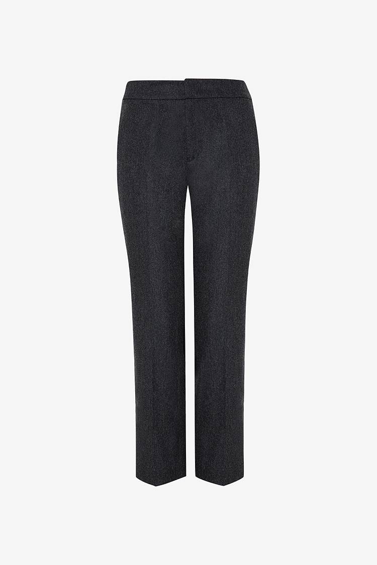 Sly 010 Schmal Zulaufende Hose Mit Bundfalten