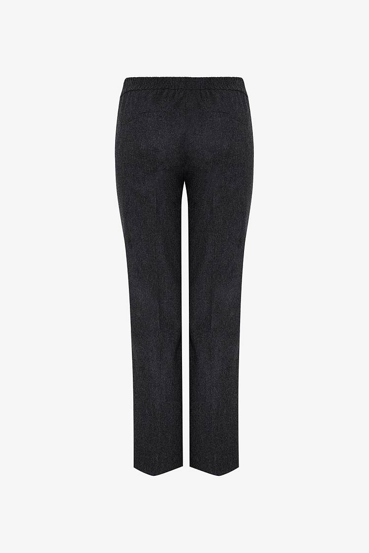 Sly 010 Schmal zulaufende Hose mit Bundfalten