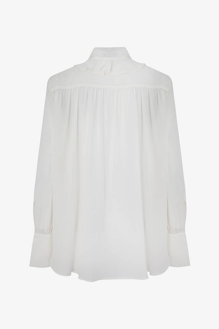 Sly 010 Seidenbluse Mit Schluppe