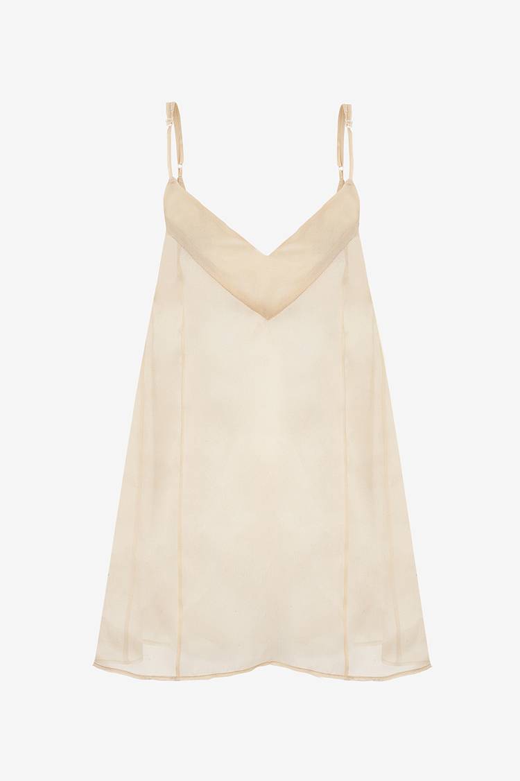 Sly 010 Seidentop mit Spaghettiträgern