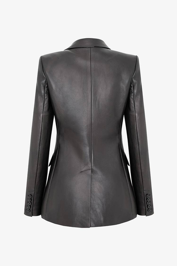 Sly 010 Taillierter Blazer Aus Leder