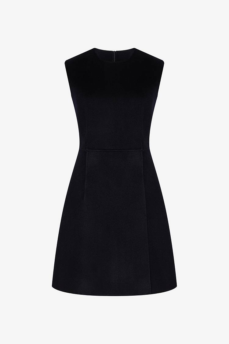 Sly 010 Tailliertes Kleid aus Doubleface