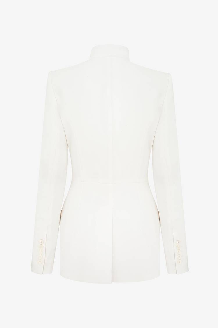 Sly 010 Tailliierter Blazer Aus Crêpe-envers-Satin