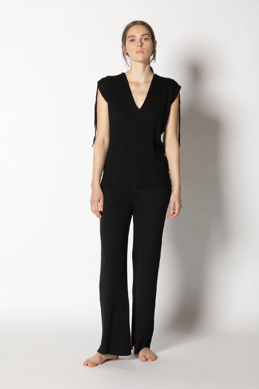 Sminfinity Airy Capecoat + Plissé VV Top + Plissé Palazzo