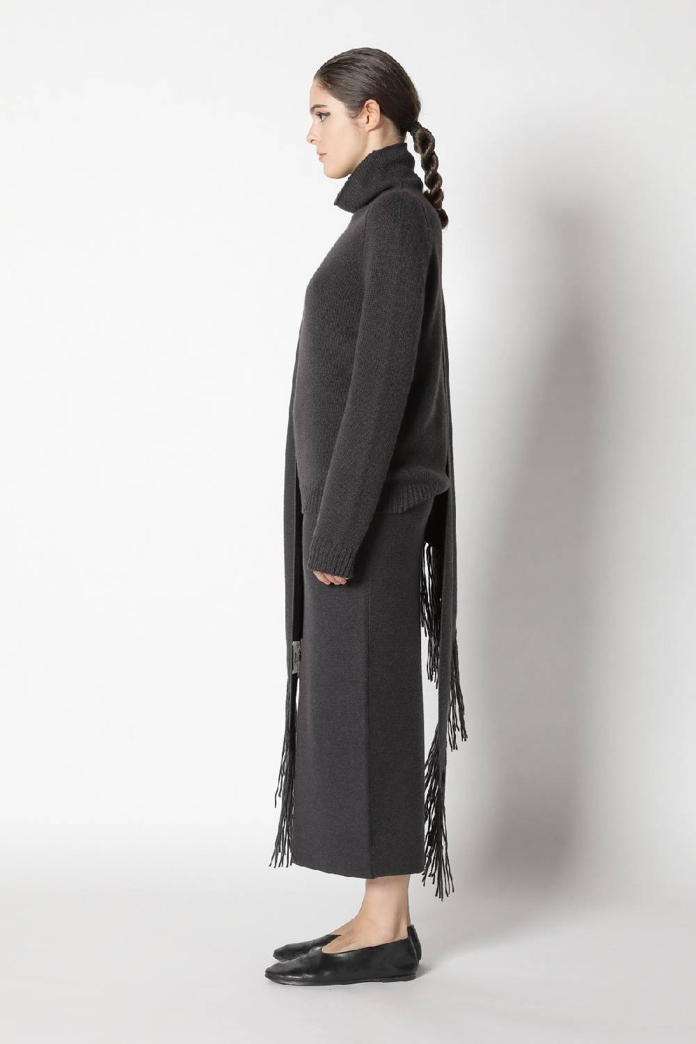 Sminfinity Airy Turtle Jumper + Garter Triangle + Garter Maxi Skirt