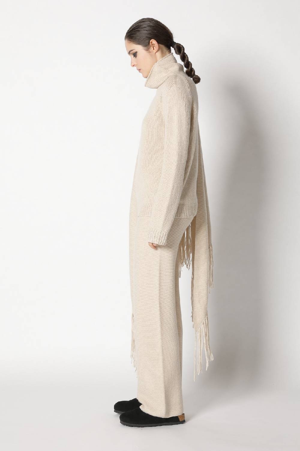 Sminfinity Airy Turtle Jumper + Garter Tringle + Garter Palazzo Pants